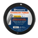Husqvarna 639005106 Titanium Force 0.095-Inch, 840-Foot Spooled String Trimmer Line, Professional Grade Copolymer Weed Eater Line