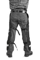 Husqvarna 587160702 587160702 Functional Apron Chainsaw Chaps 38-Inch, Chainsaw Safety Equipment with 5 Layers, Adjustable Belt and Gear Pocket, Black