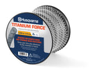 Husqvarna 597074701 Titanium Force 0.095-Inch, 840-Foot String Trimmer Line Spool with Line Cutter, Professional Grade Copolymer Weed Eater Line with Line Cutter