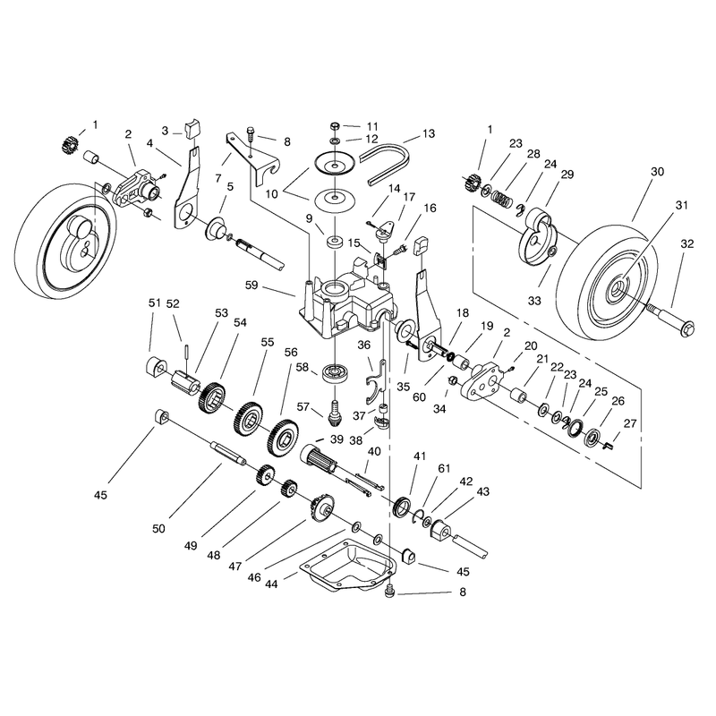 Gear Case Assembly