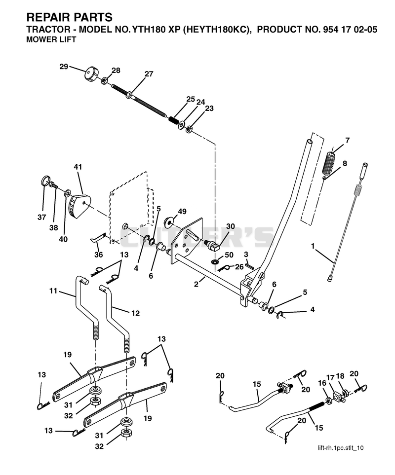 MOWER LIFT / DECK LIFT