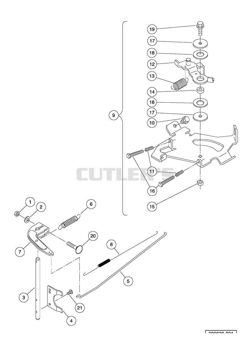 Governor Arm and Springs