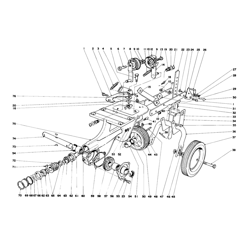 Chassis Assembly (models 58220 And 58231)