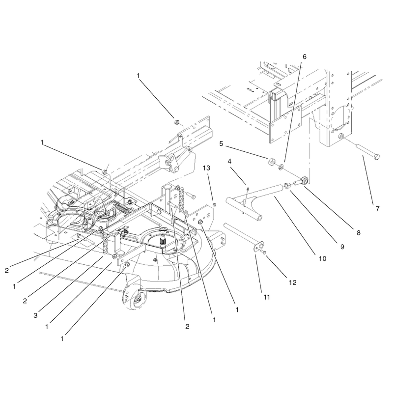 Deck Connection Assembly