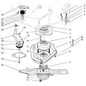 Blade Brake Clutch Assembly