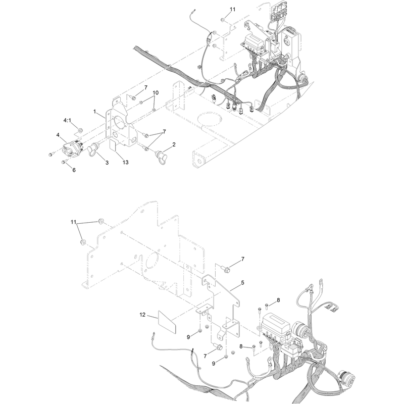 Fuse Block and Power Disconnect Assembly