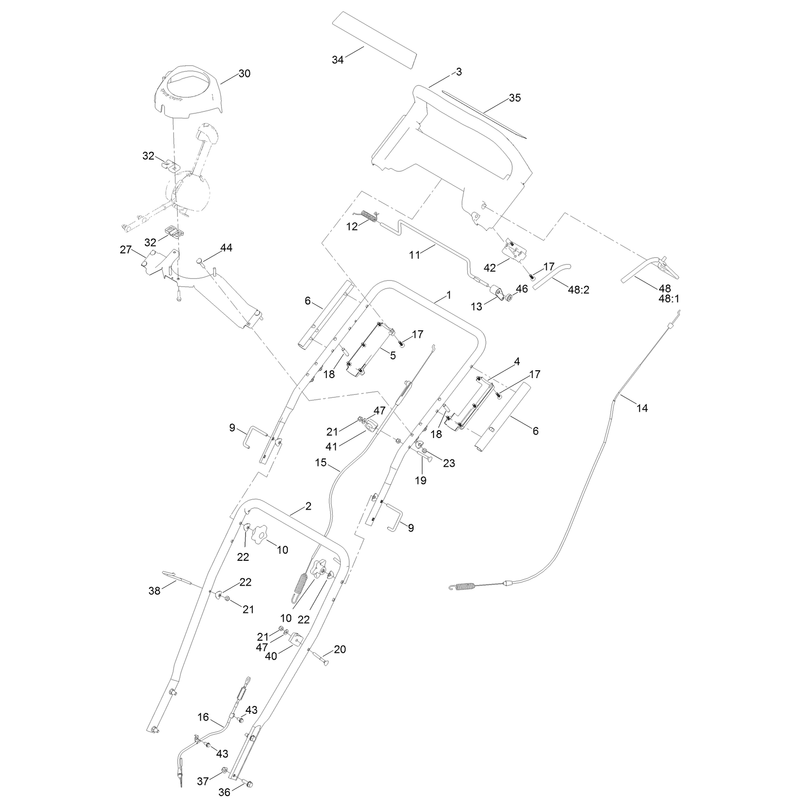 Handle and Control Assembly