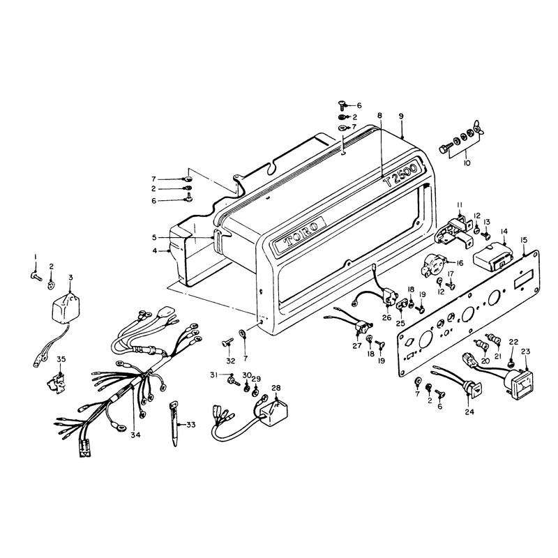 Control Panel Assembly