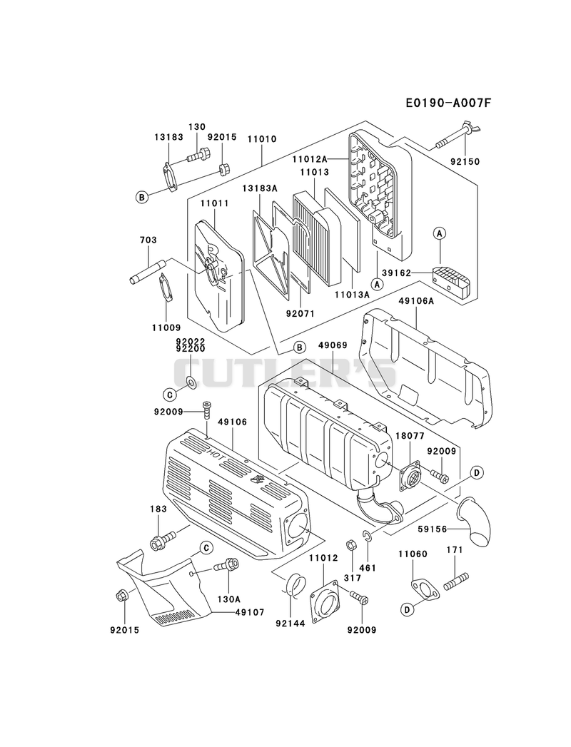 AIR-FILTER/MUFFLER