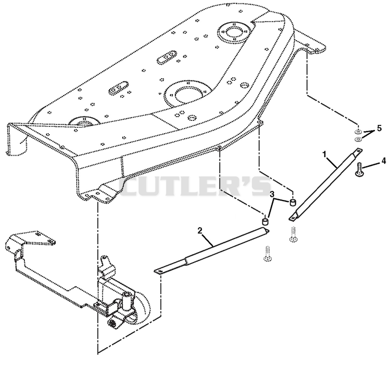 48" Mower Foot Guards