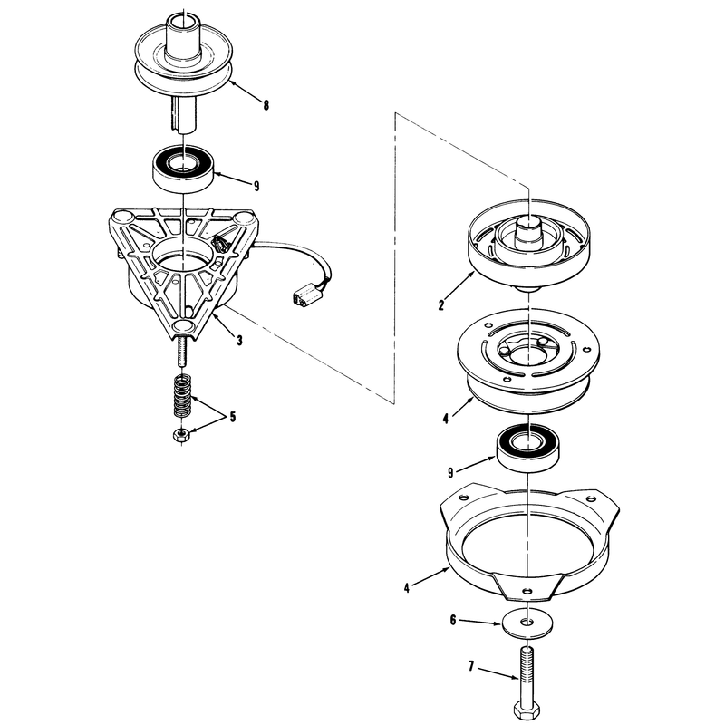 Engine Pulley And Pto Clutch
