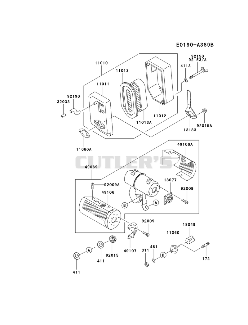 AIR-FILTER/MUFFLER