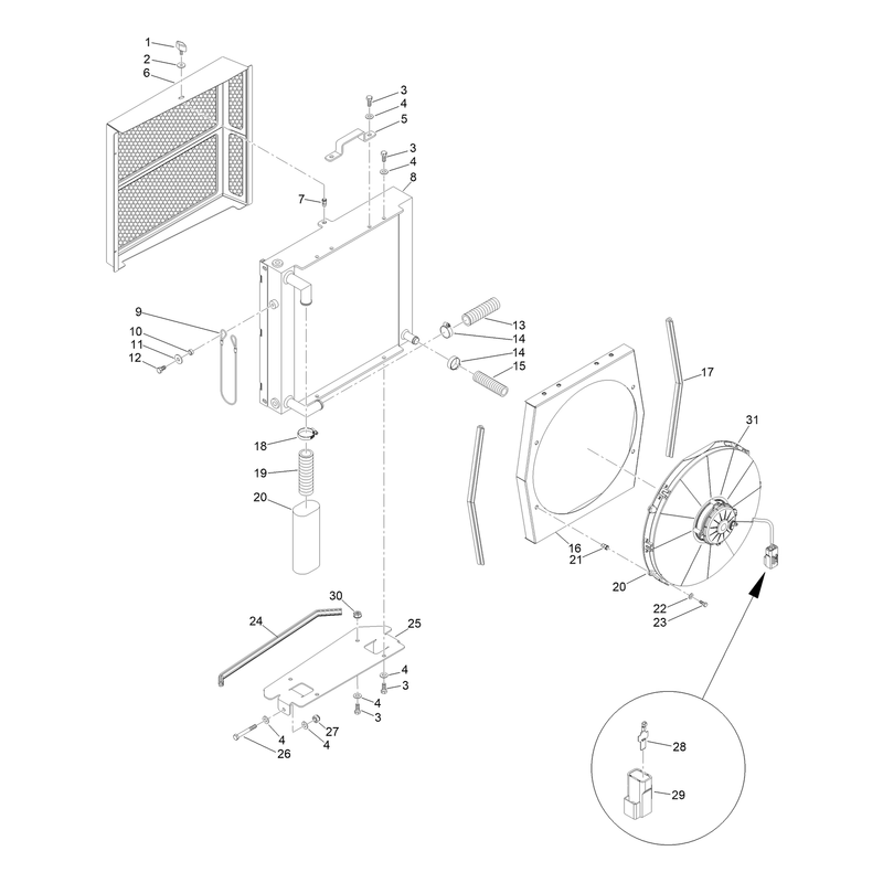 Cooling Water System Assembly