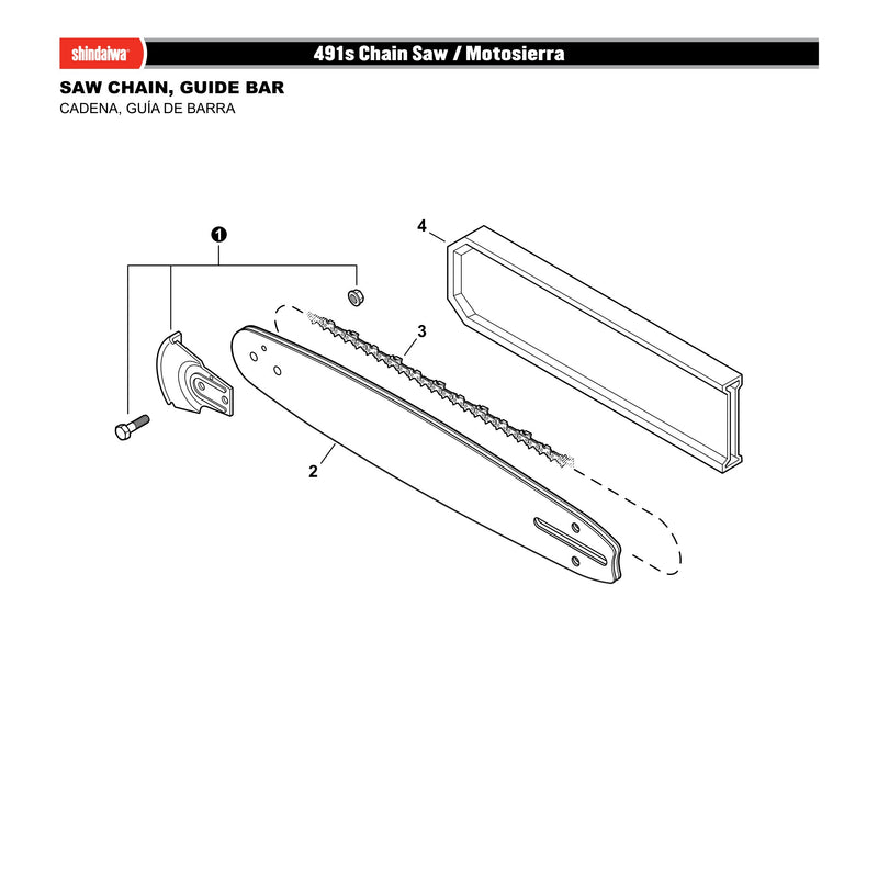 SAW CHAIN, GUIDE BAR