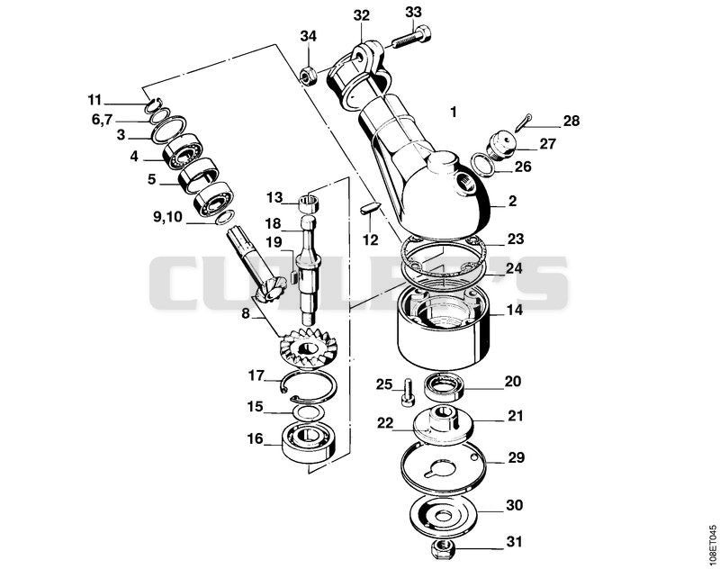 Gear head