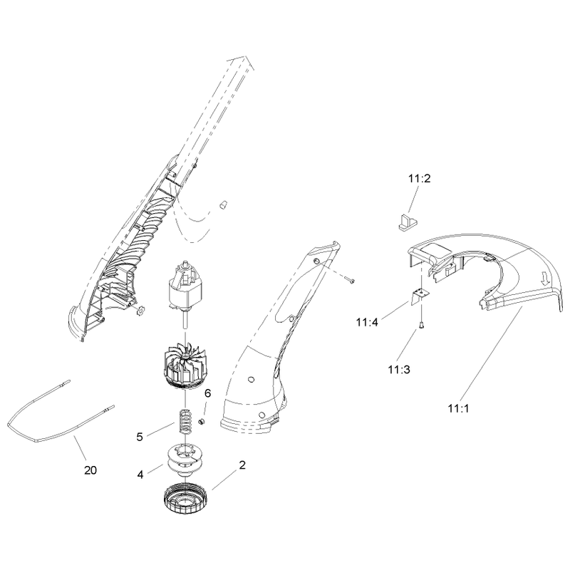 Spool and Shield Assembly