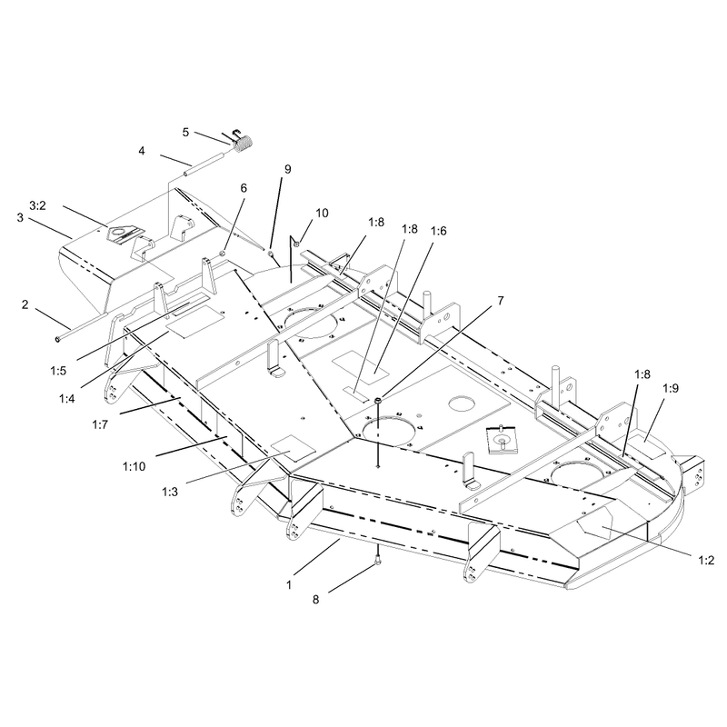 Deck Assembly No 106-5864