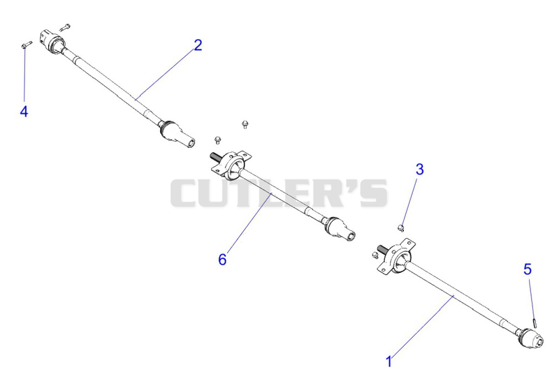 Drive Train, Front Prop Shaft