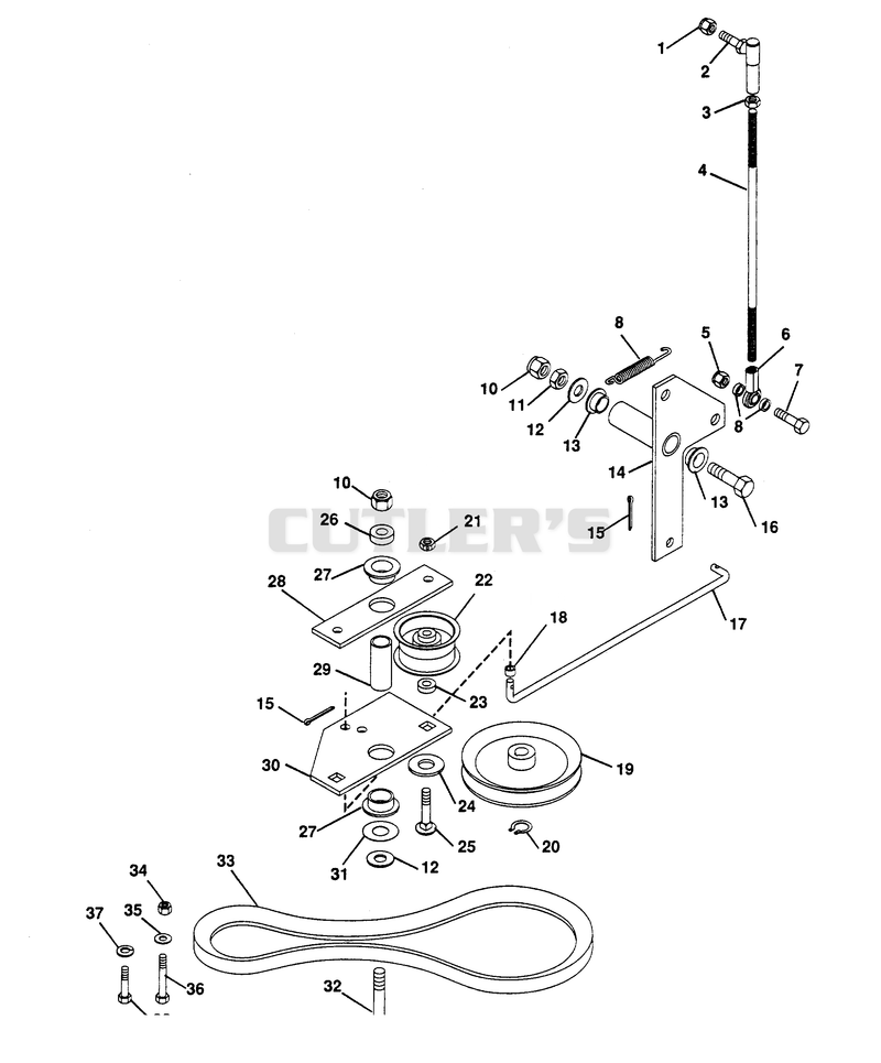 TRACTION CLUTCH LINKAGE