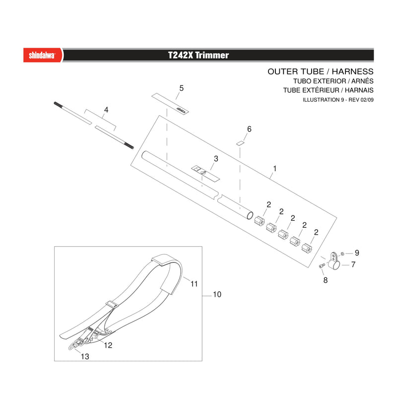 OUTER TUBE / HARNESS