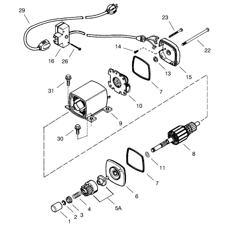 Electric Starter (110 Volt) No. 33329e
