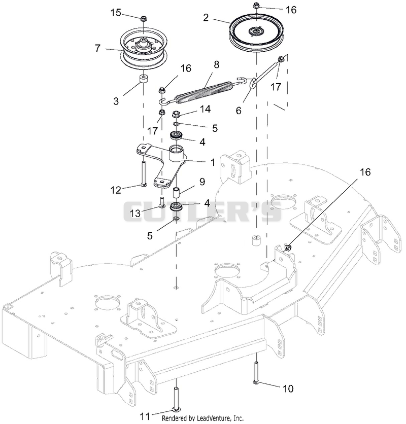 Deck - Idlers And Sheaves