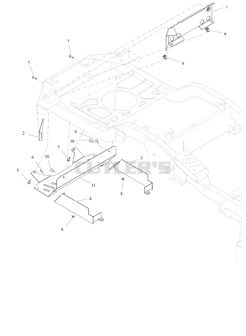 Heat Shield - 60"