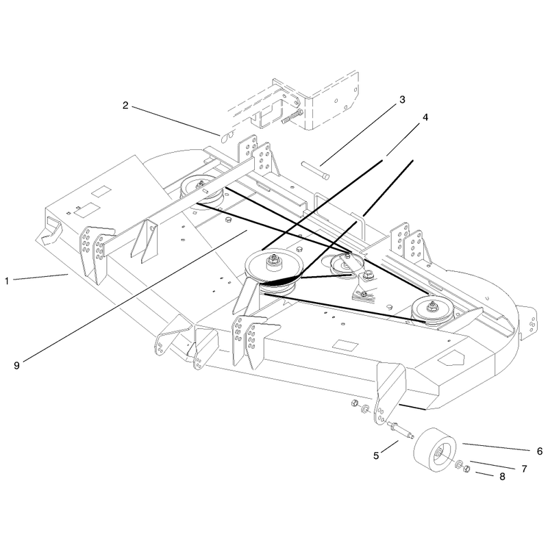 Belts Rollers and Gage Wheel