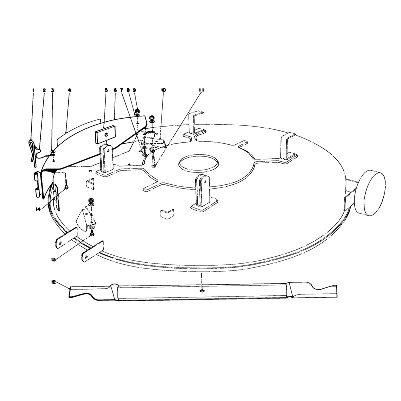 Mulcher Kit Model 59155 (optional)