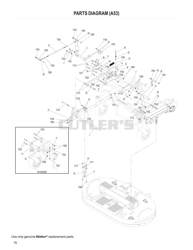 A53 Parts Diagram