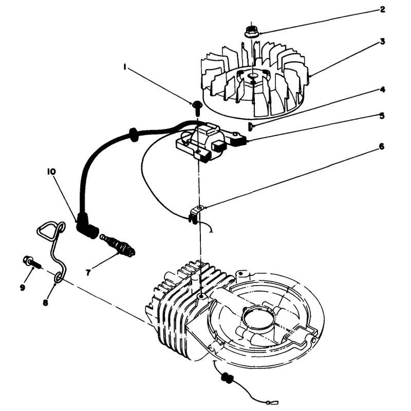 Engine Assembly Model No 47ph7 Continued