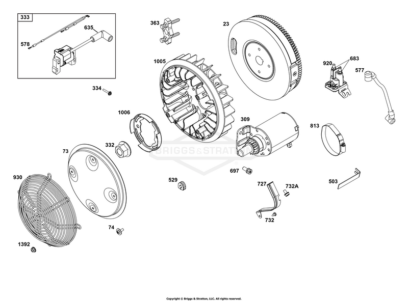 Flywheel, Ignition, and Starter Group
