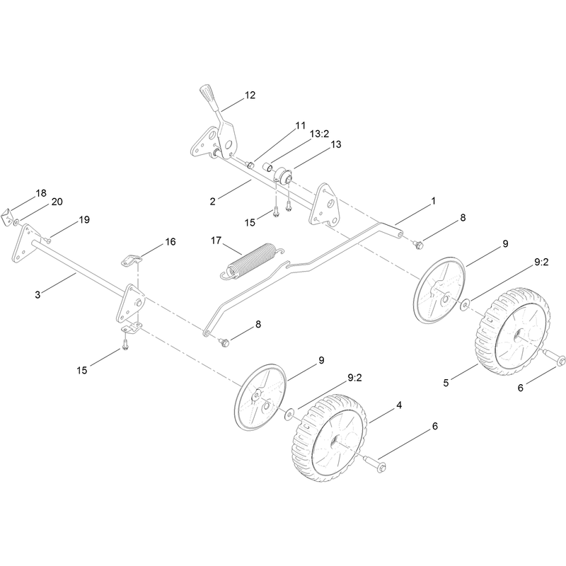 Traction Height of Cut and Suspension Assembly
