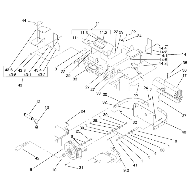Shields and Clutch Assembly