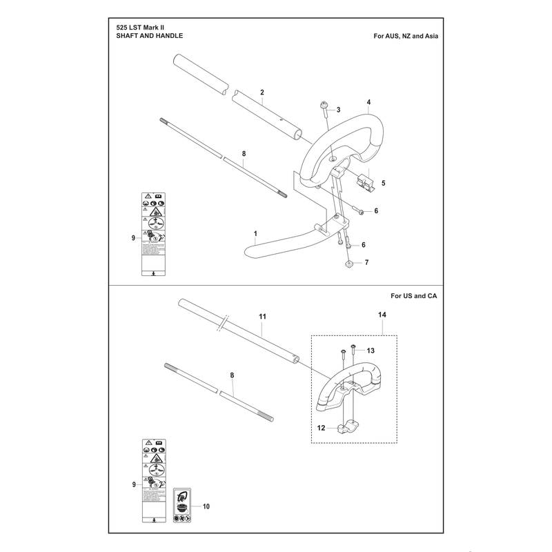 SHAFT AND HANDLE