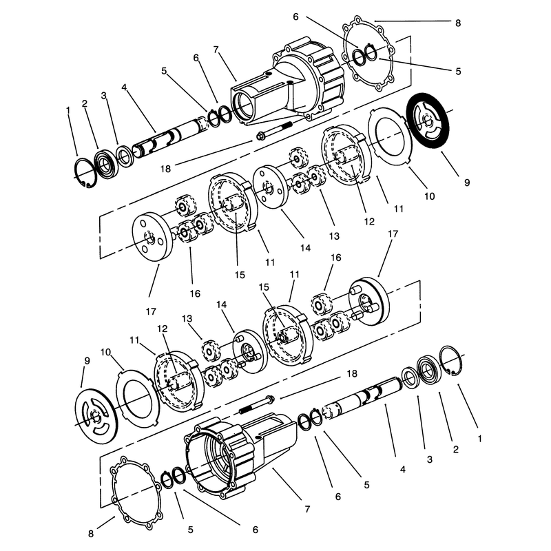 Transmission Eaton Model 751-045