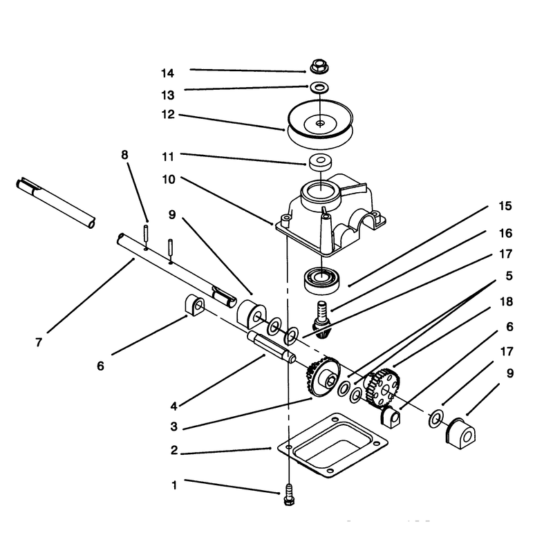 Gear Case Assembly