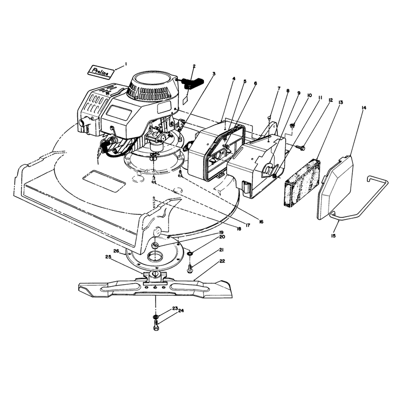 Engine Assembly Model 22030