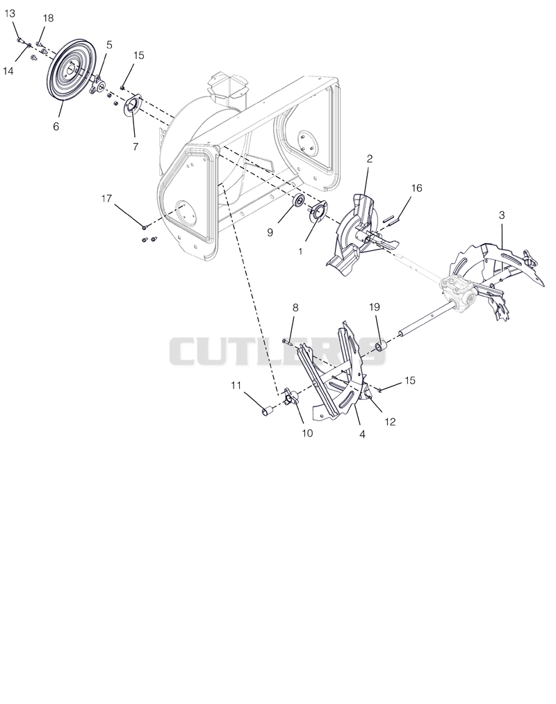 Auger And Impeller - 22"
