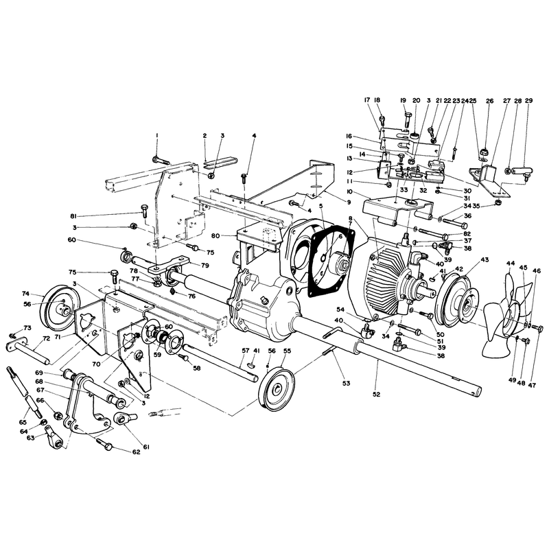 Transmission and Differential Assembly