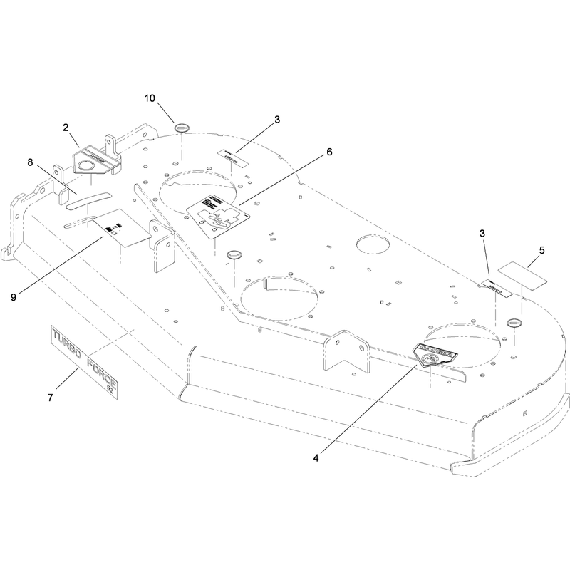 Deck Assembly No. 117-5754