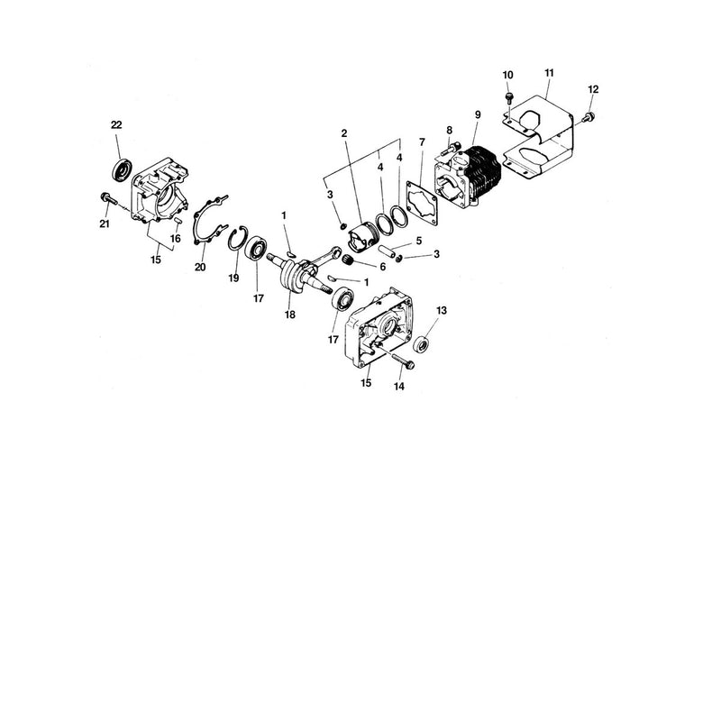 ENGINE, EXTERNAL/INTERNAL/CRANKCASE/COVER