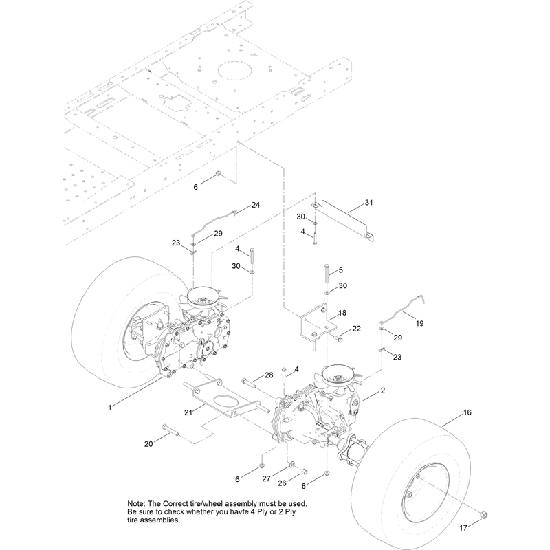 Hydro Transaxle Assembly