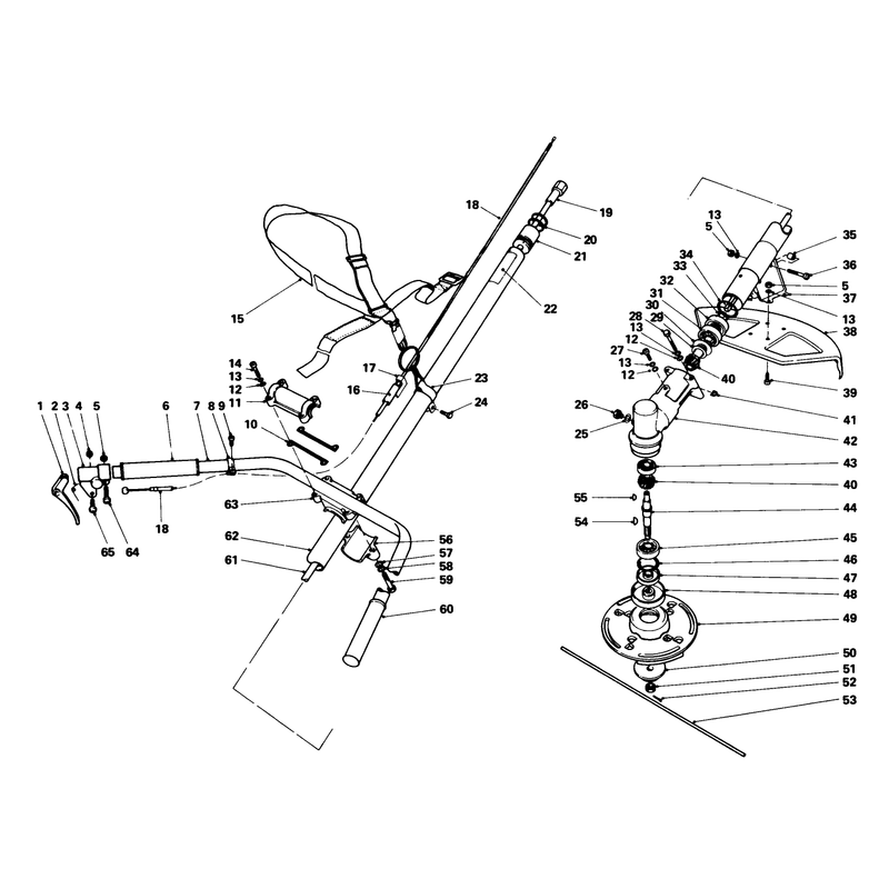 Handle And Cutter Head Assembly