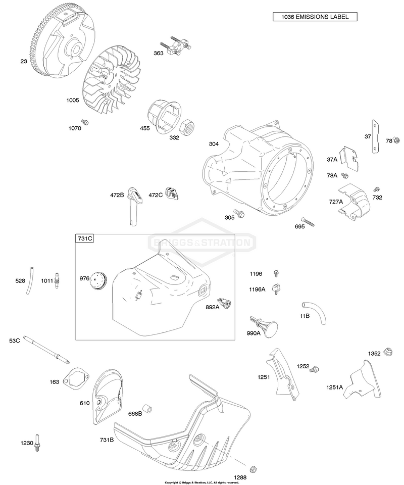 Blower Housing/Shrouds, Flywheel