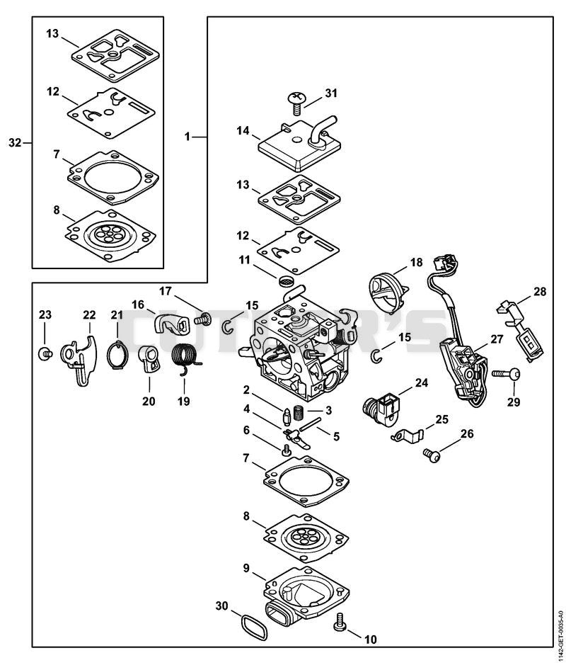 AC - Carburetor 1142/03