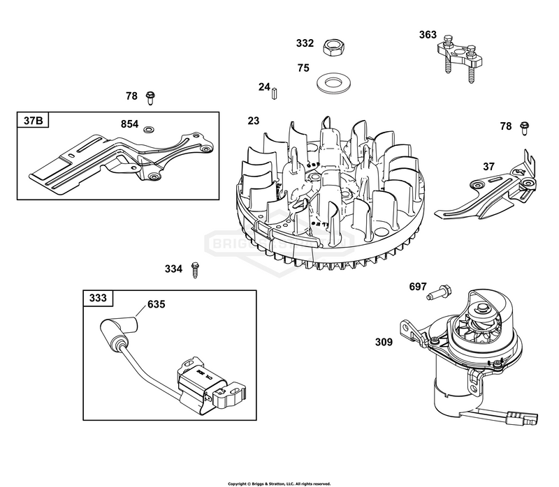 Flywheel, Ignition, and Starter Group