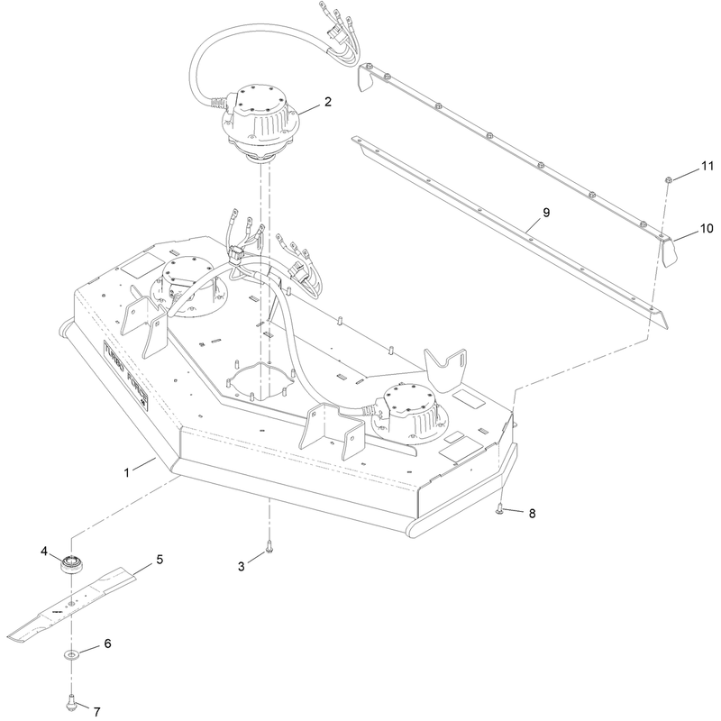 48 Inch Deck Assembly