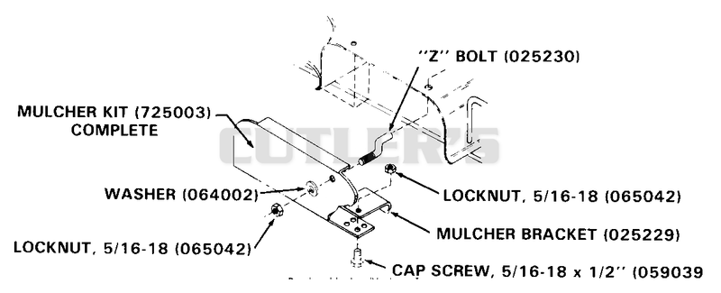 Mulcher Kit (Accessory 725003)