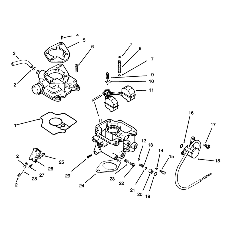 Carburetor and Fuel Pump